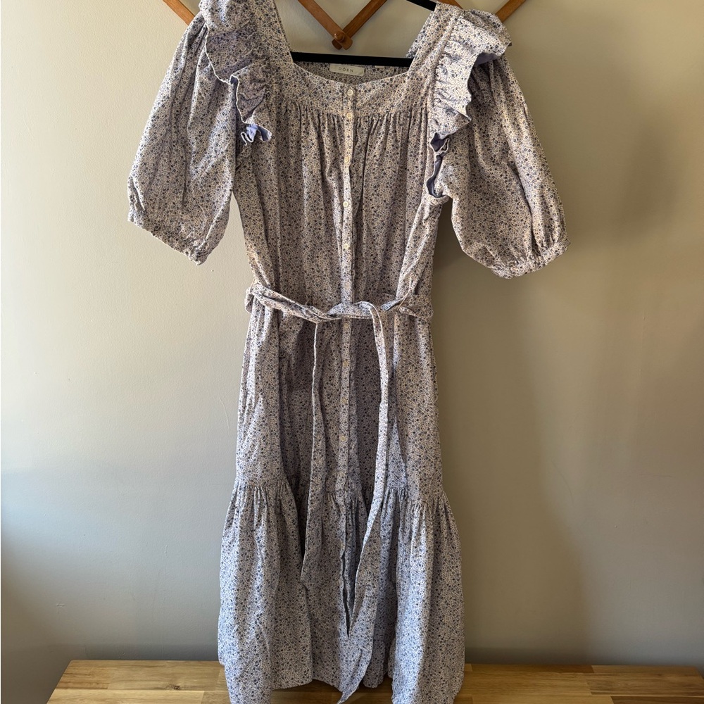 Doen Malta Cream California Wildflower Dress
